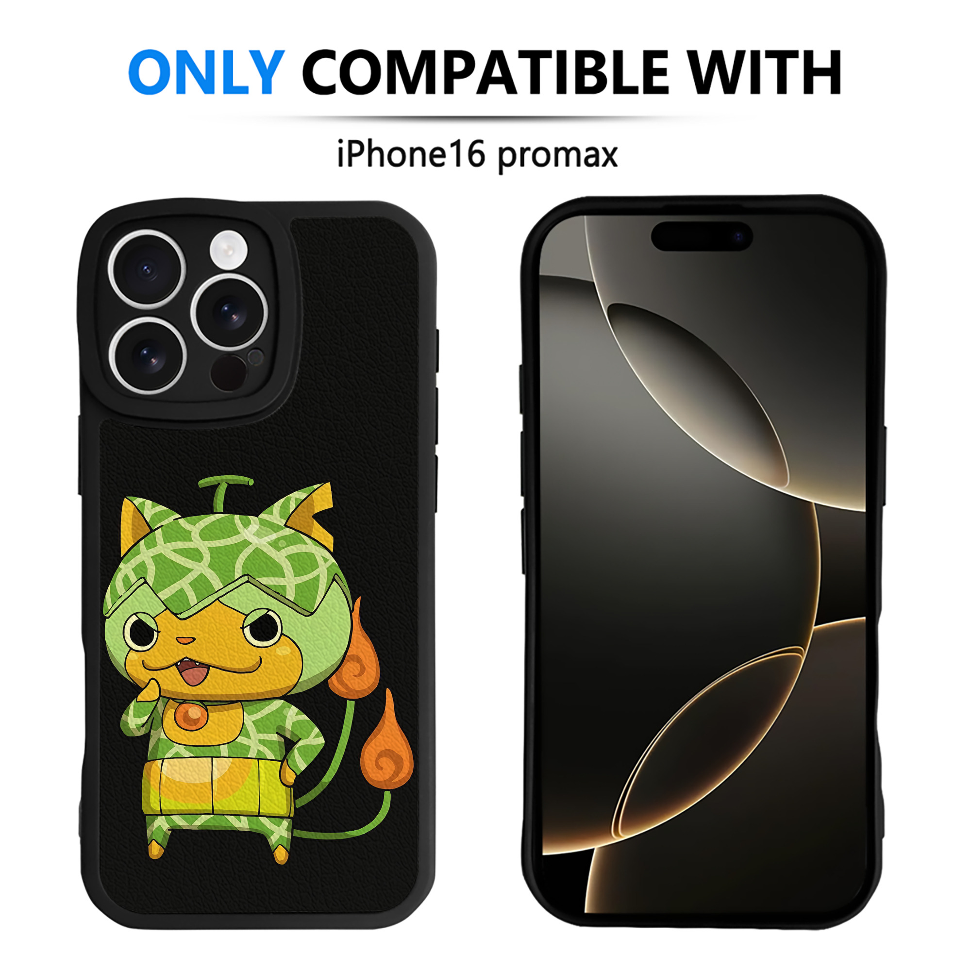 （画像用） 妖怪ウォッチ Yo-kai Watch 【iPhone 16シリーズ対応】シリコンスマホケース（レザー調） 材質：シリコン